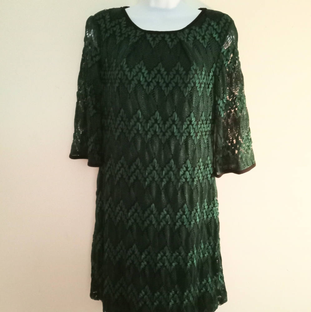 NWT🎁FREE GIFT IS INCLUDED 🎁 Knit Double Layer Women Dress Midi - Picture 5 of 14